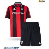 Maglie da calcio OGC Nice Prima Maglia Bambino 2025-26 Manica Corta + Pantaloni corti)